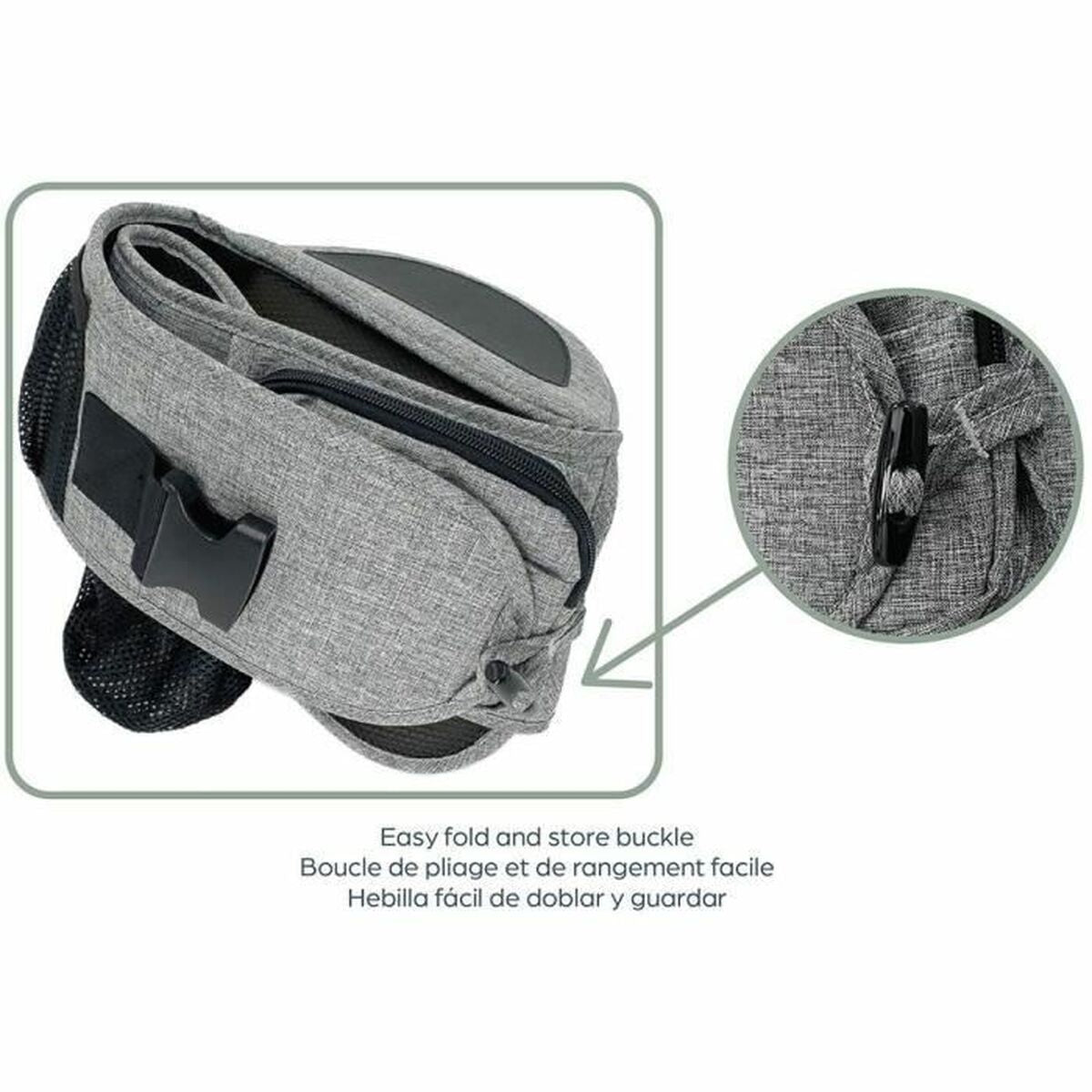 Baby Carrier Backpack Dreambaby Grey + 0 Months